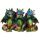 Regnbågsdrake Metallic Hear No See No Speak No Evil