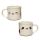 Foodiemals 2-Pack Espressokoppar i Porslin