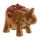 Liten Tur Elefant med Metalliskt Glitter