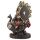 Ganesh Figurin med Flöjt och Påfågel