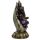 Lila, Guld och Svart Ganesh i Hand