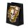 Metallic Skulls & Roses Presentpåse - Liten