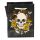Metallic Skulls & Roses Presentpåse - Liten