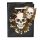 Metallic Skulls & Roses Presentpåse - Liten