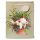 Kim Haskins Floral Cat Katt i Blomkruka Grön Presentpåse - Stor
