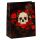 Skulls and Roses Röda Rosor Presentpåse - Stor