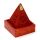 Mangoträ Pyramid Rökelsehållare & Låda för Koner med Buddha