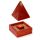 Mangoträ Pyramid Rökelsehållare & Låda för Koner med Buddha