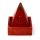 Mangoträ Pyramid Rökelsehållare & Låda för Koner med Buddha