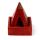 Mangoträ Pyramid Rökelsehållare & Låda för Koner med Buddha