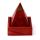 Mangoträ Pyramid Rökelsehållare & Låda för Koner med Buddha & Nätmönster