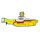 The Beatles Yellow Submarine 130-Bitars Format Pussel