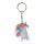 Unicorn Magic Enhörning Rosa PVC Nyckelring