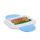 Adoramals Highland Coo Clip Lock Staplad Bento Lunchlåda med Bestick