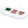 Minecraft Faces Staplad Bento Lunchlåda med Gaffel & Sked