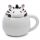 Adoramals Zebra Keramik Djurmugg med Lock