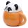 Adoramals Panda Keramik Djurmugg med Lock