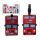London Buss PVC Bagage Tag