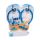 3D Tryckt Kustsouvenir Magnet Flip Flop Strandskylt