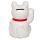 Maneki Neko Lyckokatt Vit Sparbössa i Keramik