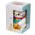 Maneki Neko Lyckokatt Vit Sparbössa i Keramik