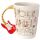Ted Smith Keramisk Mugg - Gitarr Handtag