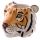 Tiger Huvud Mugg