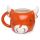 Highland Coo Ko Huvudformad Keramikmugg