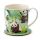 Panda Kingdom Porslinsmugg & Underläggsset