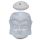 Aromalampa med Krackelerad Glasyr Thai Buddha Huvud