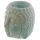 Small Sprickor i Glasyren Buddha Huvud Aromalampa