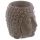 Small Sprickor i Glasyren Buddha Huvud Aromalampa