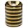 Eden Metallic Guldrand Mini Aromalampa i Keramik