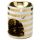 Eden Metallic Guldrand Mini Aromalampa i Keramik