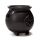 Witches Cauldron Pentagram Svart Aromalampa i Keramik