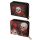 Skulls and Roses Liten Plånbok med Dragkedja