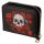 Skulls and Roses Liten Plånbok med Dragkedja