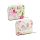Julie Dodsworth Pink Botanical Liten Plånbok med Dragkedja