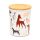 Barks Hund 2-Pack Återanvändbara Förvaringsburkar i RPET och Bambu - S/M