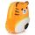 Tiger Plysch Ryggsäck