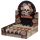 Skulls and Roses Mörk Metallic och Guld Dödskalle Nyckelring