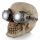 Steampunk Stil Dödskalle Ornament med Goggles