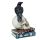 Kråka Stående på Dödskalle och Bäcker Ornament