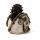 Steampunk Stil Dödskalle med Kuggar och Fjädrar