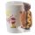 Tax i Bröd HOT DOG Snabbmat Mugg med Format Handtag