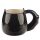 Feline Fine Svart Katt Formad Mugg