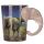 Elefantformat Handtag Mugg med Savann Design