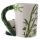 Pandaformat Handtag Mugg med Bambu Design