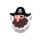 Jolly Roger Pirater 3-Pack Suddgummiset