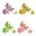 Axolotl (Salamander) 2-Pack Suddgummiset